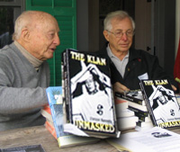 Florida author Stetson Kennedy was on hand to sign his numerous books documenting florida's past.